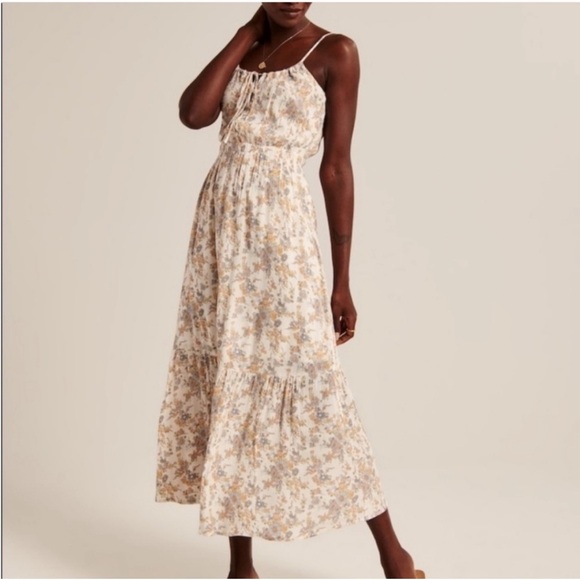 Abercrombie & Fitch Dresses & Skirts - Abercrombie & Fitch Floral Midi Dress Size S